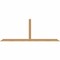 Ekena Millwork Portland Smooth Timber Gable Bracket, Western Red Cedar, 96"W x 36"H x 3 1/2"D x 3 1/2"F, 9/12 Pitch GBW096X36X0404POR00SWR - alternate 1
